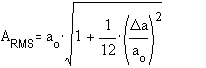 effective value of a triangle waveform